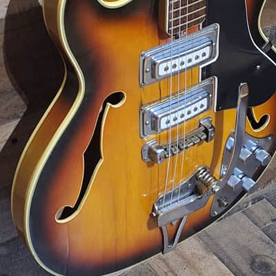1968 TeleStar MIJ Barney Kessel Professional W/ Tremolo *Teisco Kawai Fujigen* image 4