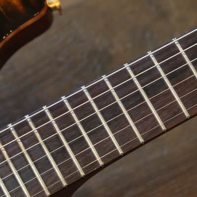 MINTY! 2013 PRS Private Stock #4198 Custom 24 Quilted Bronze Smoke Burst w/ Solid Brazilian Neck + OHSC image 8