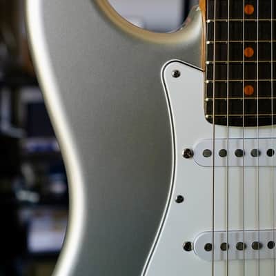 Fender Custom Shop Stratocaster GT11 Dealer Select Flamed Neck Inca Silver NOS 2021 image 2