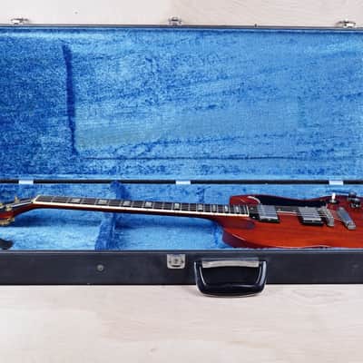 Burny RSG-75 MIJ 1982 Cherry w/ Hard Case image 2