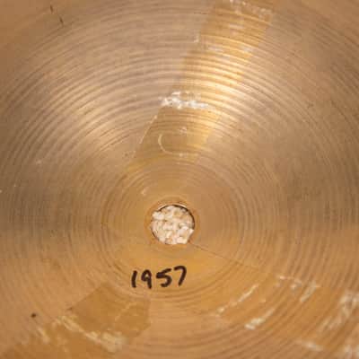 1960s Zildjian 18" A Crash Cymbal 1957g image 4