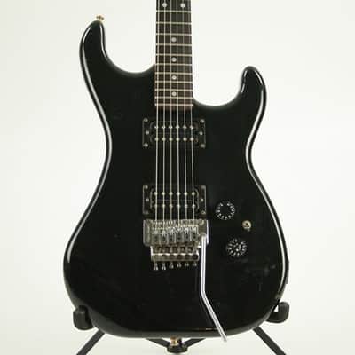 Kramer Focus 2000, Original Floyd Rose, Made in Japan HH 1980s Black image 1
