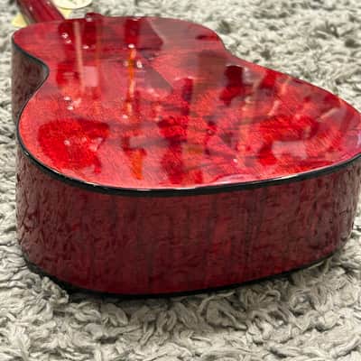 LAILA UDW 2313 FO HG RED - hi gloss concert ukulele Bild 7