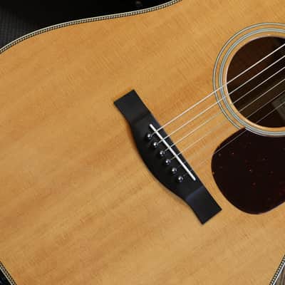 2024 Santa Cruz Vintage Artist Flamed Mahogany Dreadnought Acoustic Guitar Natural + OHSC image 5
