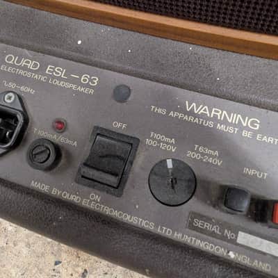 Quad ESL 63 Loudspeakers image 2