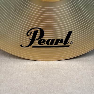 Pearl 14" Hi-Hat Pair (Top & Bottom) & Crash Cymbal 3-Pack – Brand New / Mint Condition Student Pack image 20