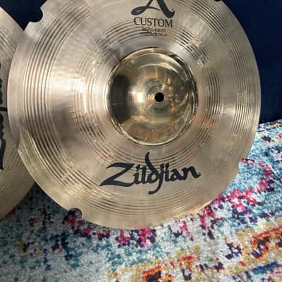 Zildjian - 14" A Custom Rezo Hi-Hats Pair, 974g 1258g 2015 image 5