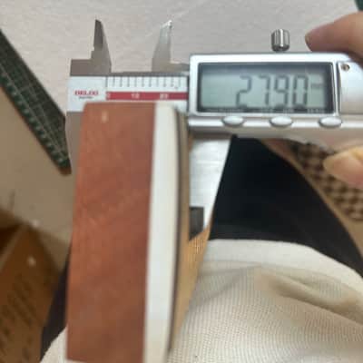 7 String Mahogany Wood Electric Guitar Neck, Rosewood Fingerboard DIY Project image 4