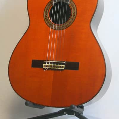 Vintage 1970s Yamaha GC-20D Classical Nylon String Acoustic Guitar Brazilian Rosewood MIJ OHSC image 2