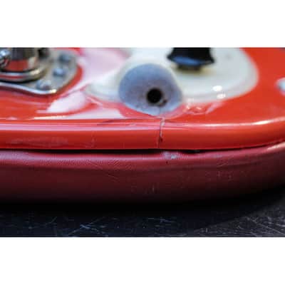 1963 Hagström Kent PB-24-G red image 17