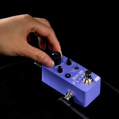 FLAMMA FC01 Looper Pedal Drum Machine 2 in 1 Drum Looper Guitar Pedals, 20 Minutes Loop Time with 16 Drum Grooves, Tap Tempo, 44.1kHz/16Bit Mini Guitar Effects Pedal with 3 Mode image 7