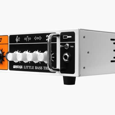 Orange Little Bass Thing 500-Watt Bass Amp Head 2020 - Present - White / Orange / Black image 2