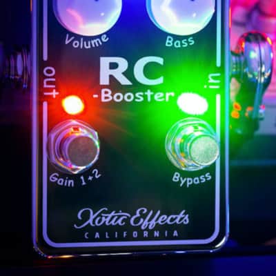 Xotic RC Booster Overdrive Boost Pedal V2 Chrome. New! image 4