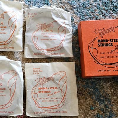 Gibson Mona-Steel Bass Strings 60's #2 image 1