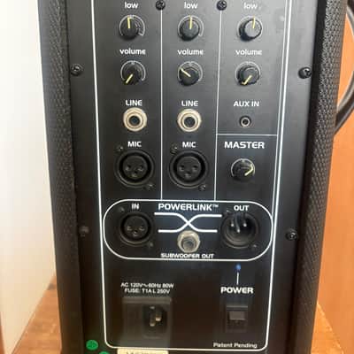 Powerwerks PW-50 Portable PA with Powerlink Circuit and Three Channel Mixer image 2