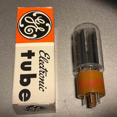GE NOS 5R4GYA Full-Wave Rectifier Tube — General Electric, Uninstalled image 1