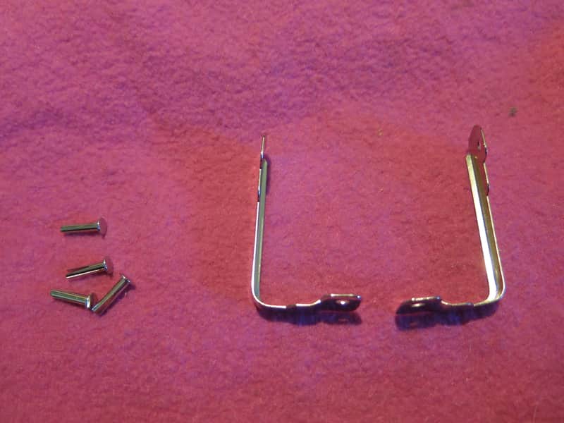 NOS genuine Fender TKL corner guards bumpers for strat case stratocaster tele jazz precision corners image 1