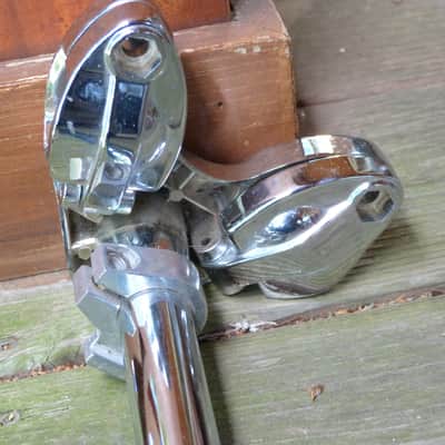 tama double tom mount for bass drum  chrome image 4