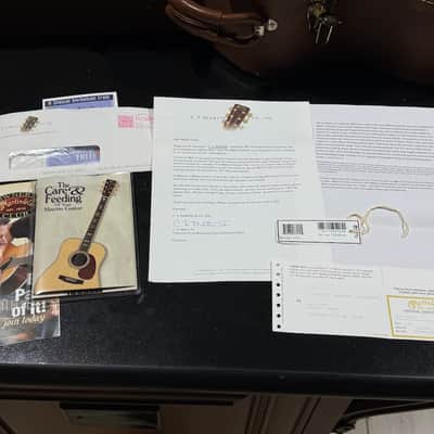 Martin CF-1 American Archtop 2006 - stunning Big Blonde Jazz Guitar signed by CF Martin IV for the Pro-Player ! image 13