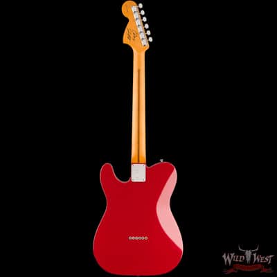 Fender Chris Shiflett Cleaver Telecaster Deluxe Dual P90 Rosewood Fingerboard Dakota Red 8.15 LBS image 4