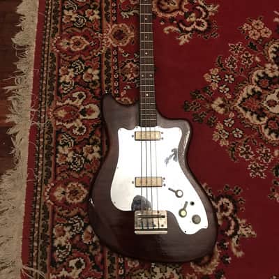Framus Strato Deluxe 1960's Vintage German Electric Bass Guitar Schaller Pickups Original Case image 2