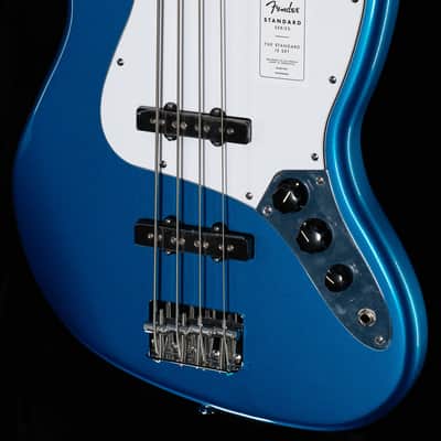 Fender Standard Jazz Bass Maple Fingerboard Aqua Marine Metallic (150) image 1
