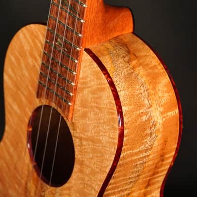 RARE Da Silva Mango Tenor Ukulele Custom 2022 - Natural Highgloss image 7