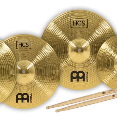 MEINL HCS1314+10S Cymbal Set Beckenset 13-14+10 image 2