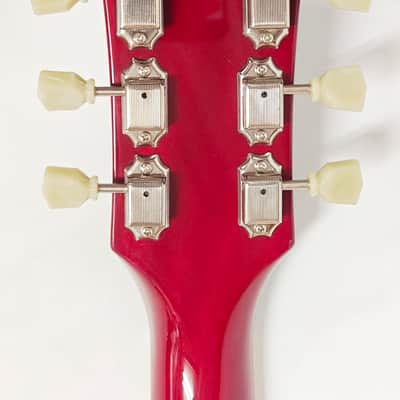 Burny RSA-100 CR Cherry Red Made in Japan 2002 Semi Hollow Body Electric Guitar, o5295 image 14