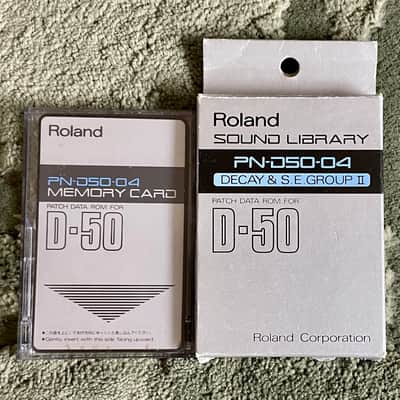 Roland D-50 PN-D50-04 Patch Memory ROM Card image 1