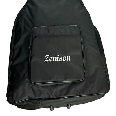 Zenison DOUBLE NECK Electric Guitar WHITE - 12 & 6 String Deluxe PADDED Gig Bag image 9