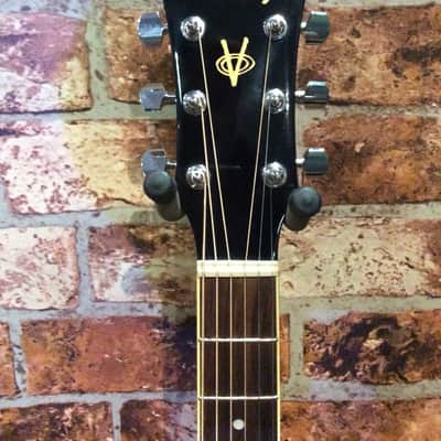 Ibanez V50NJP Black Dreadnought Acoustic Guitar image 3
