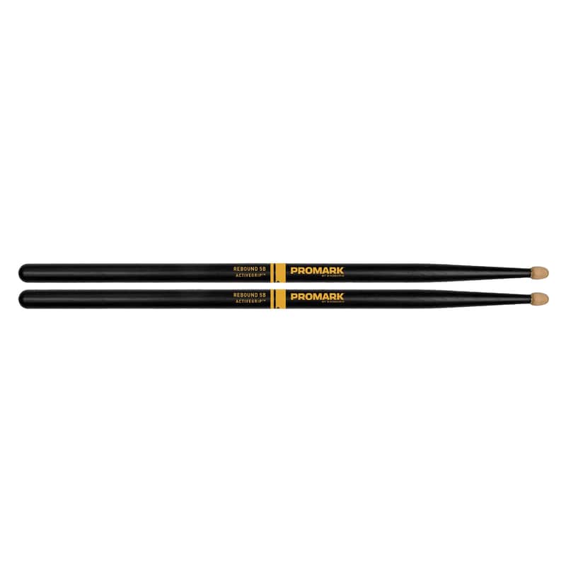 Pro-Mark R5BAG Rebound Balance ActiveGrip 5B Acorn Wood Tip Drum Sticks image 1