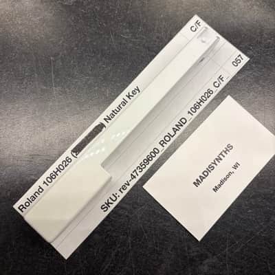 ORIGINAL Roland Replacement C/F Key (106H026) for Juno-6/60/106, Jupiter-6/8, HS-60, SH-101, VK-09, JX-3P