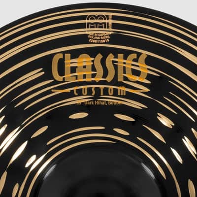 Meinl Cymbals Classics Custom Dark Hi-hats - 13-inch image 2