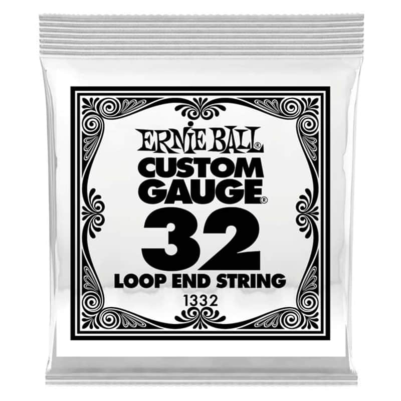 .032 Loop End Stainless Steel Wound Over Tin Plated Steel Core; Bright Crisp Tone + Longevity, Custom Gauge for Banjo, Mandolin, Dulcimer Guitar, etc. image 1