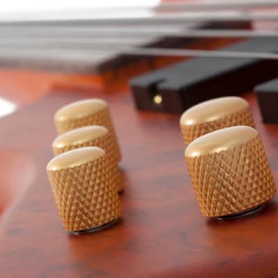 Schecter Stiletto Studio-4 FL LH Honey Satin image 5