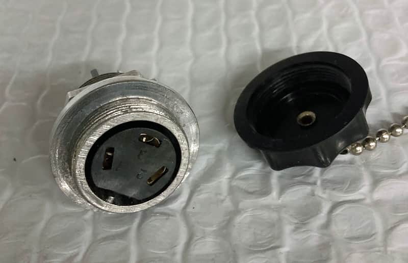 NOS AKG D20 D30 D36 D45 Connector Receptacle  VERY RARE image 1