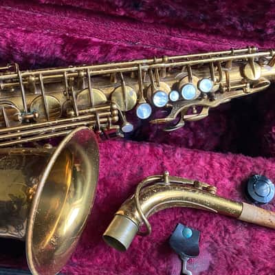 Selmer Balanced Action Alto 24xxx Vintage Original Rarity W/Orig Case & Mouthpiece image 6