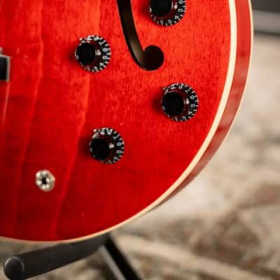 Gibson ES-330 Hollow Body Electric Guitar - Sixties Cherry with Hardshell Case image 12