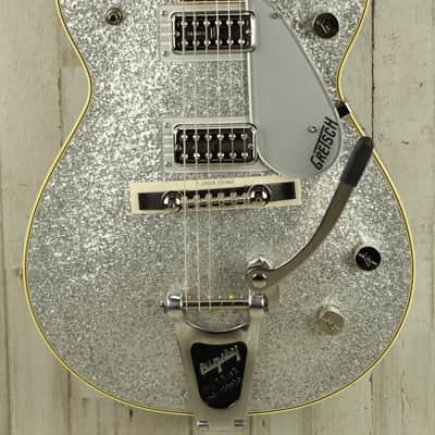 DEMO Gretsch G6129T-59 Vintage Select ’59 Silver Jet - Silver Sparkle (260) image 1