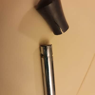 Pearl President vintage 60s/70s 14" pair bass drum spurs legs & leg mounts image 5