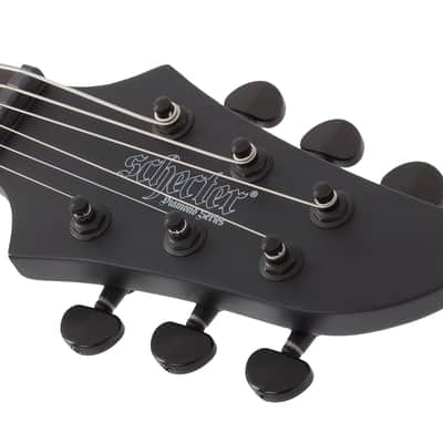 Schecter Diamond Series KM-6 MK-III EX Satin Black Open Pore 28” Baritone 6-String (2025) image 11