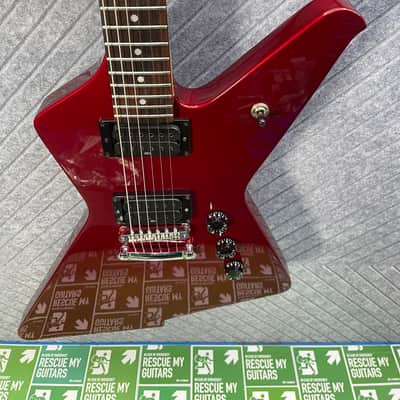Ibanez DT-200 FR Destroyer CHERRY! Reissue 2005 In USA SkunkWerx Stage Ready SetupFire Red Metallic Vintage Case image 5
