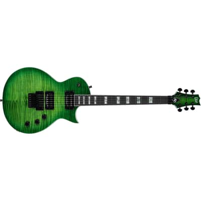ESP LTD Alex Skolnick AS-1 Signature Electric Guitar - Lime Burst/Lime Green image 3