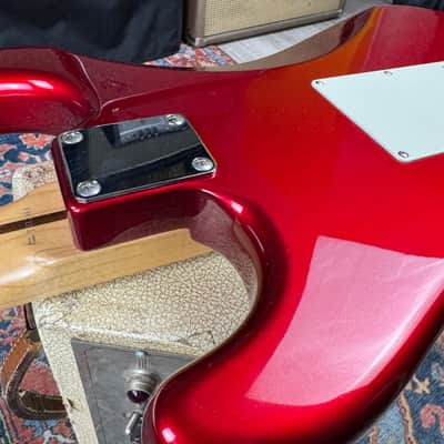 Fender Japan Stratocaster Standard ST-STD Candy Apple Red - 2008 image 19