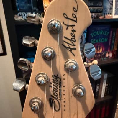 Sterling AL40 Albert Lee Signature HH with Jatoba Fretboard 2018 - 2021 - Daphne Blue image 4