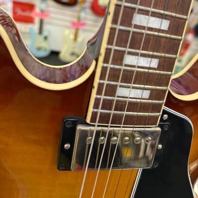 Gibson ES-335 Figured Semi-hollowbody Electric Guitar - Iced Tea, 2023 image 21