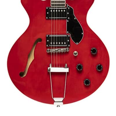 Stagg Silveray series 533 model Transparent Cherry image 1