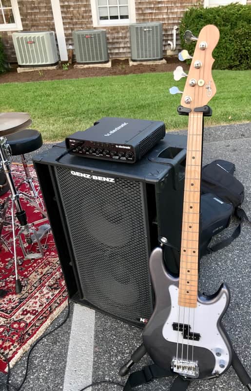 G&L LB 100 2017 Graphite Metallic image 1
